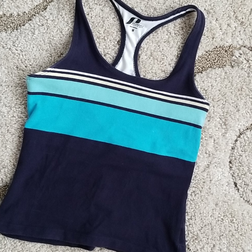 ProSpirit Athletic Tank w/ Built in Sports Bra